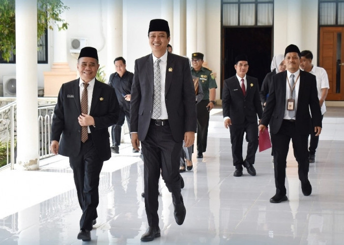 Wabup H Ardani Sampaikan Raperda LPJ APBD  2024 di Paripurna DPRD  Ogan Ilir