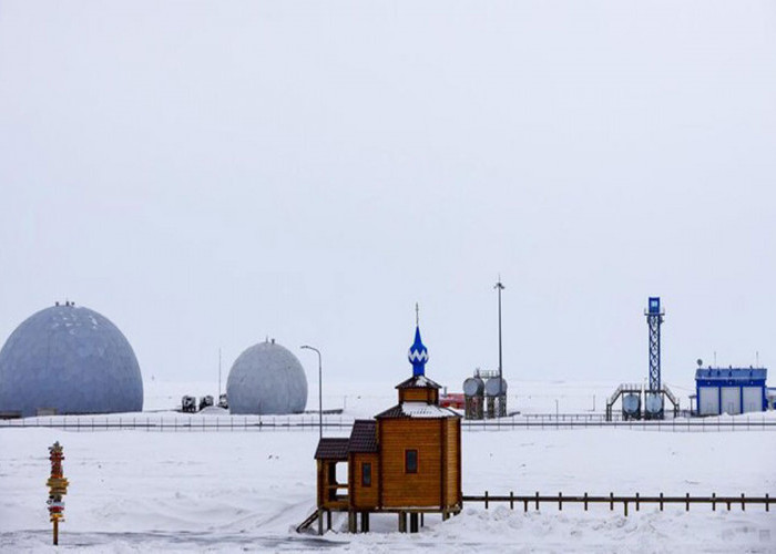 Tanpa Sebab, Gedung Polisi Militer di Rusia Ambruk