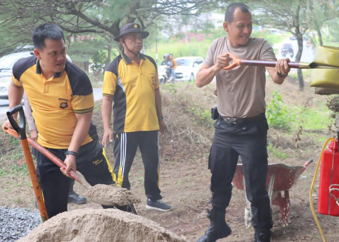 Polres Ogan Ilir Laksanakan Gerakan Indonesia ASRI melalui Program BELIDA Polda Sumsel