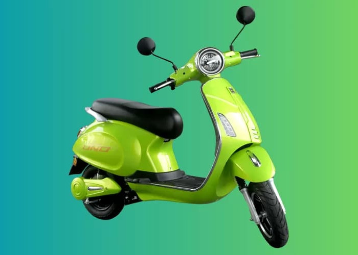 Alessa Uno: Tampilan Mirip Vespa, Motor Listrik yang Bisa Tempuh Jarak 50 Km Dalam Sekali Cas