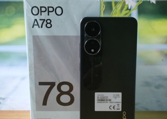 Harga OPPO A78 4G Terbaru Juni 2024 Makin Terjangkau, Desain Bodi Tipis dan Minimalis