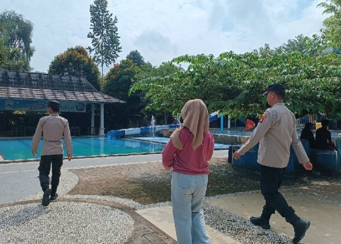 Libur Cuti Bersama,  Polsek Tanjung Batu  Lakukan  Pengamanan  Obyek Wisata 