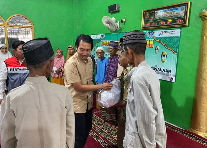 Senior Manager PT Pertamina EP Prabumulih Field Kenalkan Diri, Sekaligus Gelar Safari Ramadhan