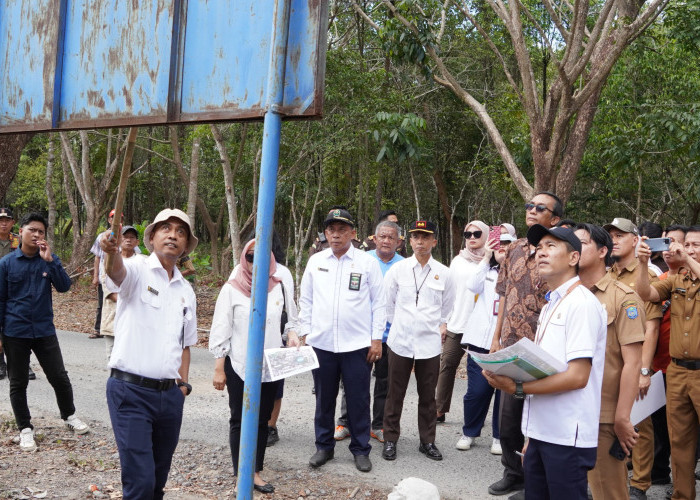 Pengadilan Negeri Kayuagung Gelar Sidang Lapangan Sengketa Hutan Kota