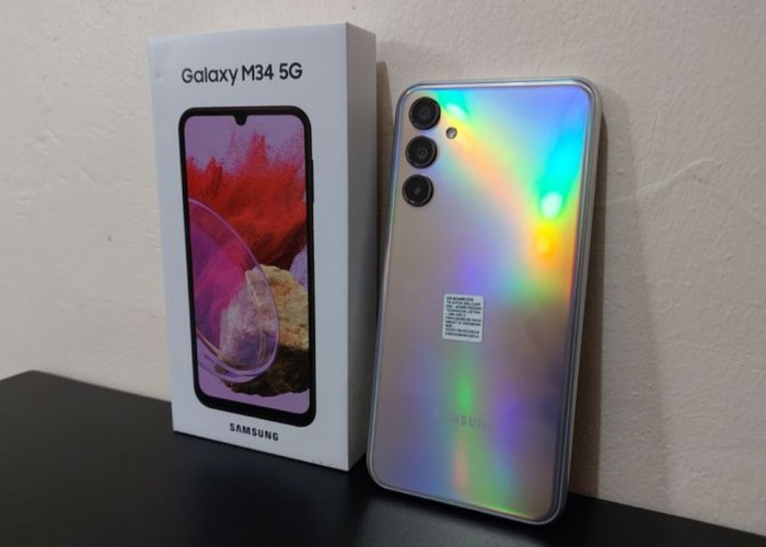 Samsung Galaxy M34 5G : Disupport Layar Lebar 6.5 Inci dengan Kamera Utama 50 MP OIS