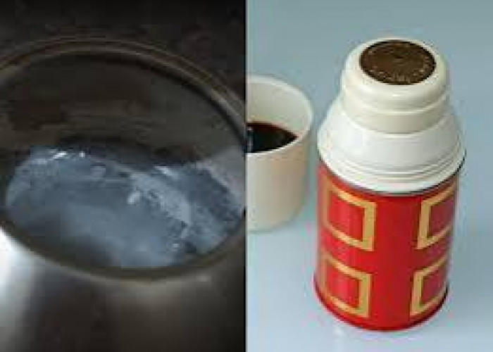 3 Tips Mudah Bersihkan Bau dan Kerak di Termos, Tanpa Sikat. Begini Caranya!