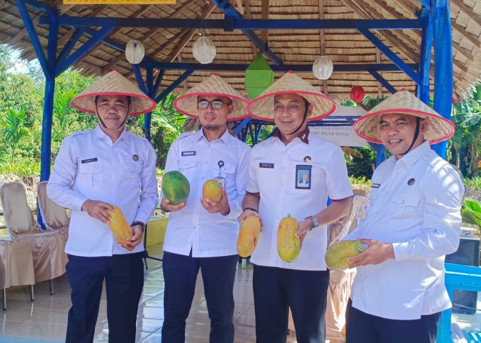 Kakanwil Ditjen Pemasyarakatan Sumsel Panen Raya Ikan Hingga Buah : Wujud Dukung Pengembangan Agro Wisata
