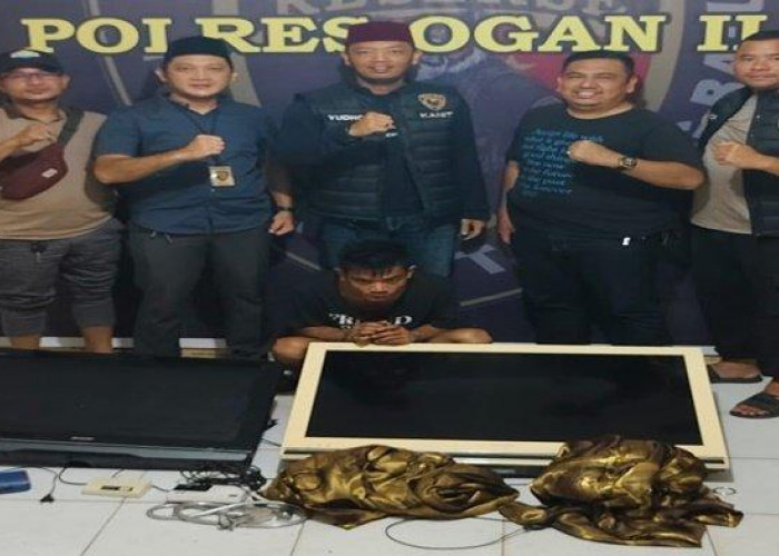 Ruman Kosong Dimasuki Maling Melalui  Atap Rumah