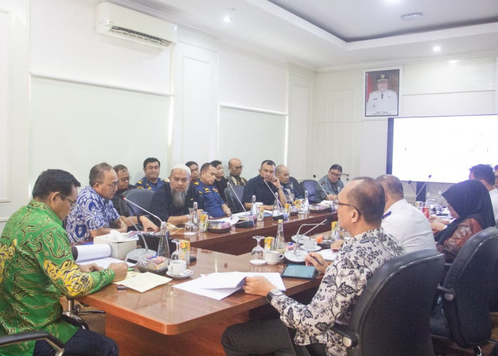 Revitalisasi Jembatan P6 Lalan Dikebut, Wabup Muba Pimpin Rapat Evaluasi