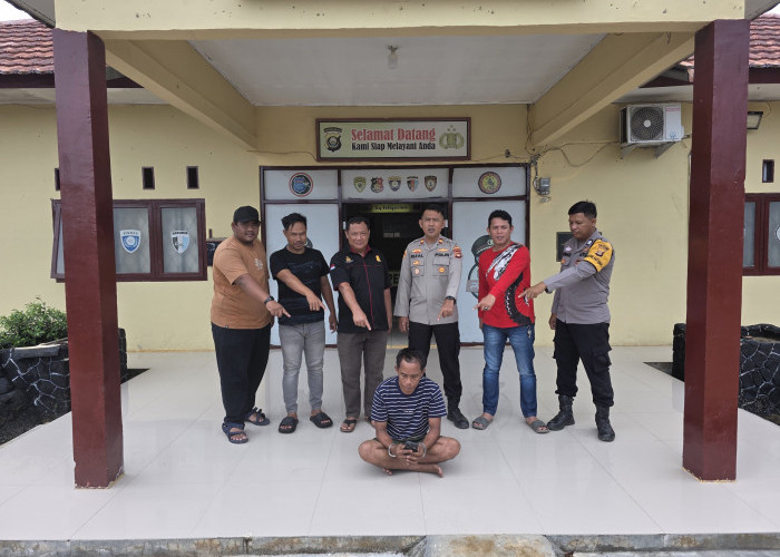 Marwan Dibekuk Dirumah Makan Setelah Gelapkan Handphone Korban Rugi Rp5 juta 