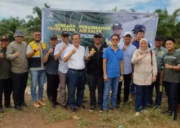 Pemkab Banyuasin Bakal Segera Bangun Jalan Poros Kecamatan Air Salek 