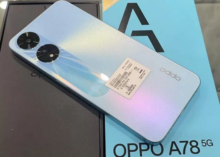 OPPO A78 5G : Disupport Fitur NFC dengan Kamera Utama 50 MP