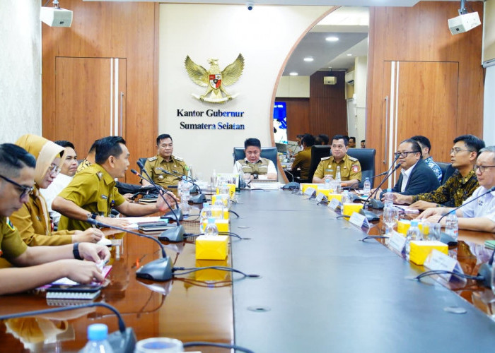 Rapat Migas di Kantor Gubrrnur, Bupati Muba Dukung Ketahanan Energi 