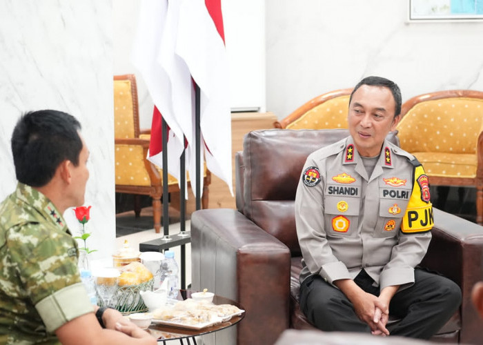 Sinergi Tanpa Batas Polda Sumsel dan Kodam II Sriwijaya Tingkatkan Koordinasi Strategis