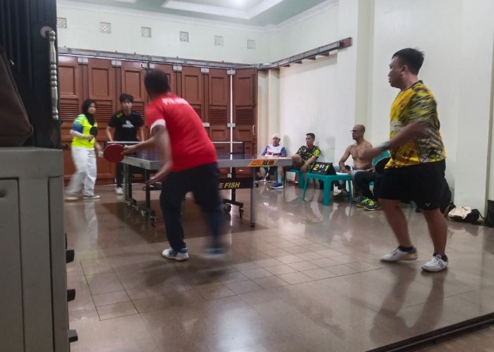 Kejar Tayang, 2 Klub Tenis Meja di Palembang Gelar Turnamen di Hari yang Sama