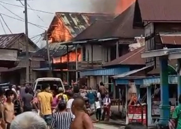 BREAKING NEWS, Kebakaran Terjadi di Musi Rawas