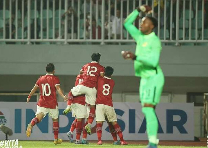 Babak Pertama Timnas Indonesia Unggul Atas Curacao 1-0, Lewat Gol Dimas Drajad 
