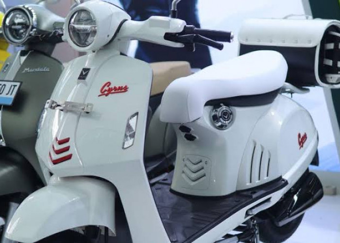 Volta Cyrus: Motor Listrik Mewah Desain Mirip Vespa