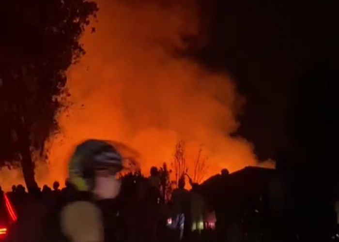 Ogan Ilir Membara, Sembilan  Rumah  di Ibul Besar 3 Terbakar