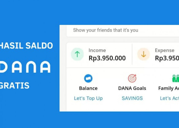 Cuma Upgrade Akun DANA Jadi Premium Dapat Saldo Gratis Rp1.000.000, Begini Caranya