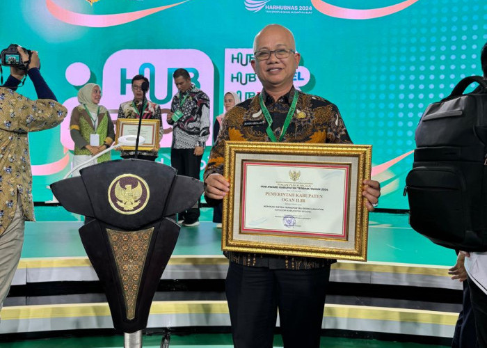 Pemkab  Ogan Ilir Raih Penghargaan Hub Award Kabupaten Terbaik Tahun 2024