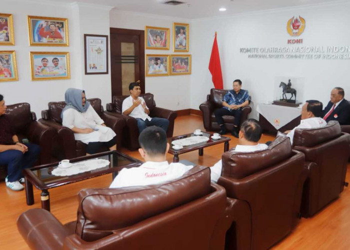 Audiensi dengan Ketum KONI Pusat, Ketua Umum PB PTMSI Laporkan Persiapan SEA Games 2025