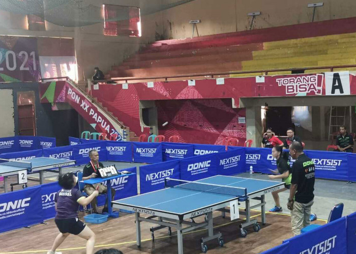 Kejurwil Tenis Meja Pengprov PTMSI Sumsel, Lampung Setor Nama, Sumbar Susun Pemain