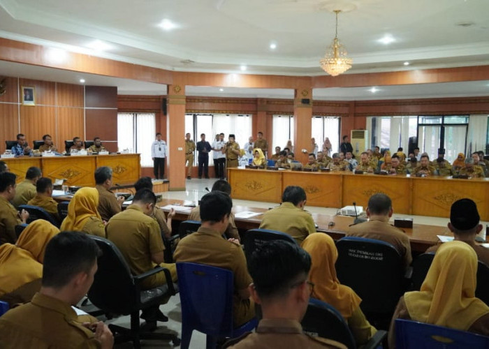 Pemkab OKI Gelar Rakor Persiapan Pelantikan Bupati-Wabup Terpilih, Dihadiri Pasangan MURI 