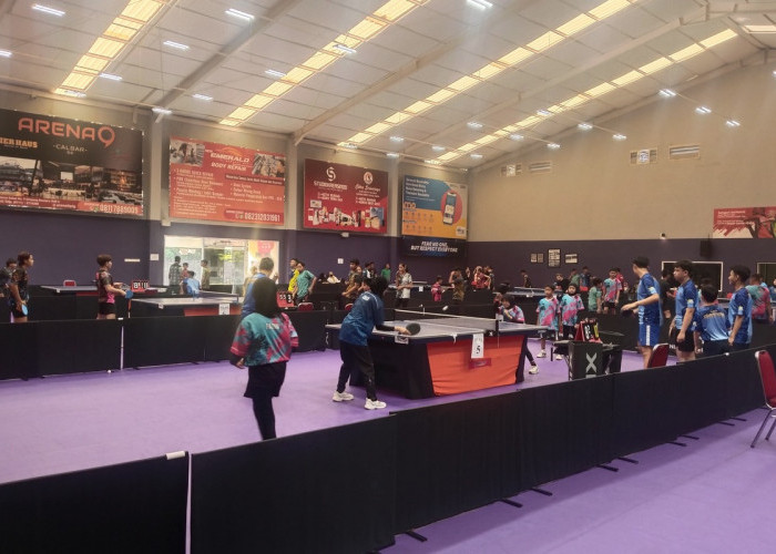 Indonesia Pingpong League II Zona Sumatera Digelar Hari ini, 8 Klub Bersaing