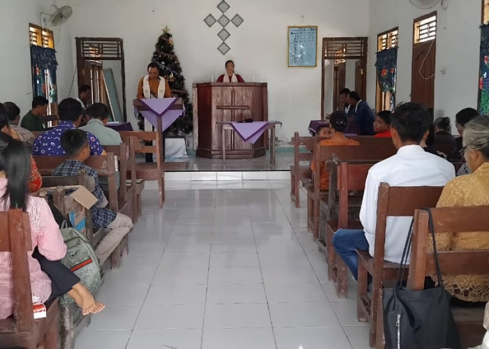 5 Gereja di Perairan OKI Sukses Laksanakan Misa Natal 2024