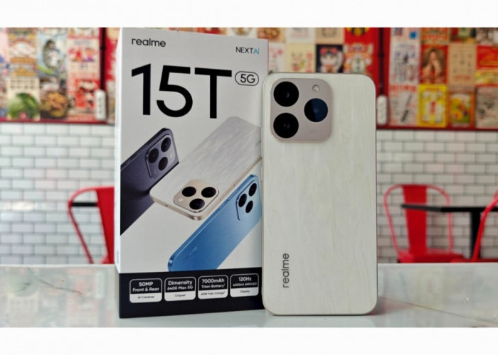 Realme 15T 5G : HP Terbaru yang Tawarkan Layar AMOLED dengan Baterai 7.000 mAh