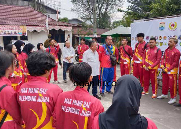 Lepas Kontingen Bola Tangan, Ketua KONI Palembang Minta Pertahankan Emas