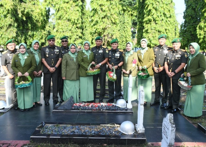 Danrem 044/Gapo : Jasa Pahlawan Tidak Akan Pernah Terlupakan Dan Menjadi Teladan Bagi Kita Semua