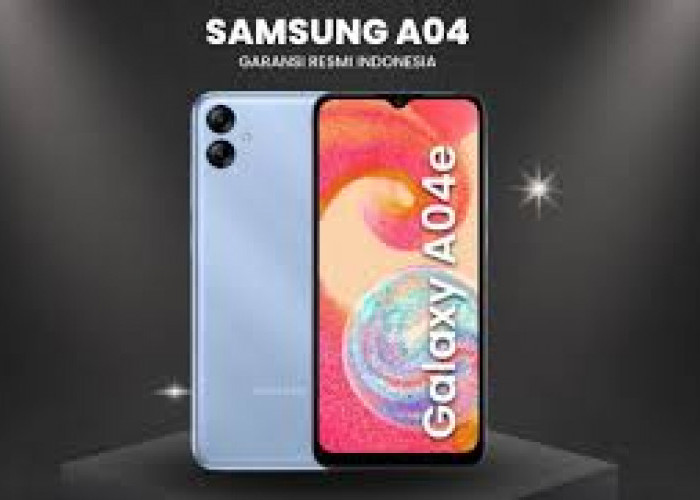 Samsung Galaxy A04e , Ditenagai Performa Mumpuni Berkat Chipset MediaTek Helio G35