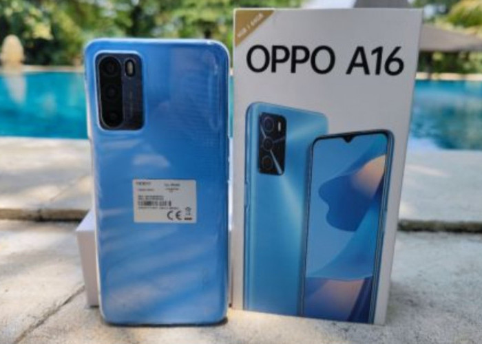 OPPO A16, Rekomendasi Smratphone Rp1 Jutaan yang Punya Spesifikasi Mumpuni