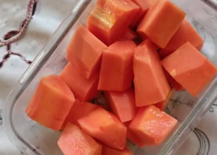 6 Tips Menyimpan Pepaya Potong Agar Tidak Benyek, Tetap Segar dan Manis