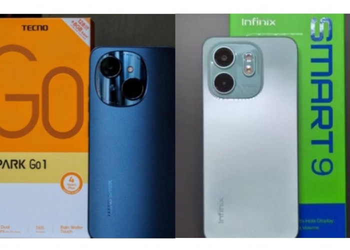 Pilih Tecno Spark Go 1 atau Infinix Smart 9 HD? Cek Perbandingan Spesifikasinya