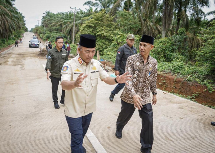 Pemkab Muba Bangun Jalan Berkualitas, Panjang 7 km, Anggaran Rp60 Miliar