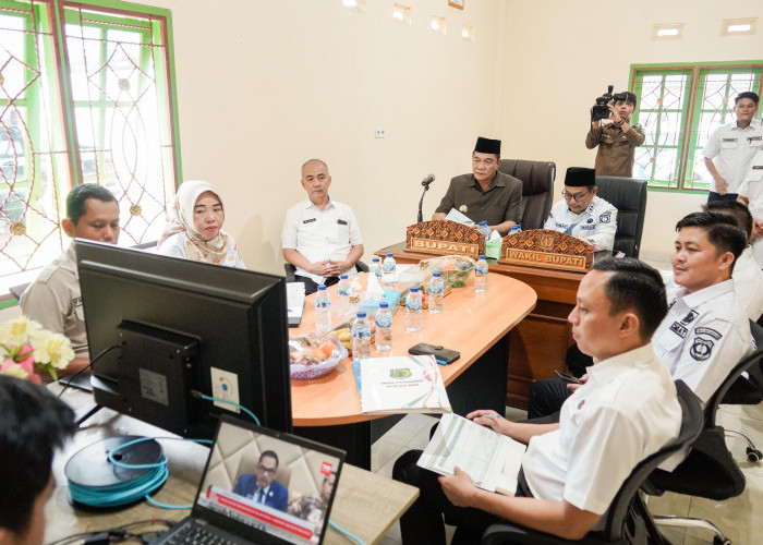 Bupati Muba Ikuti Raker dan RDP Bersama Mendagri dan Komisi II DPR RI