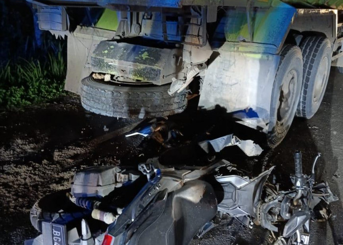Mahasiswa Unsri Tewas Kecelakaan Di Palindra Ogan Ilir , Setelah Tabrak Truk Parkir