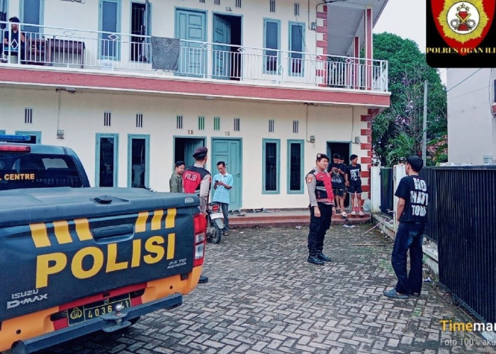 Pastikan Tidak Ada Kegiatan Premanisme , Unit Patroli Sat Samapta Polres Ogan Ilir Intensifkan  di Lokasi Rawa