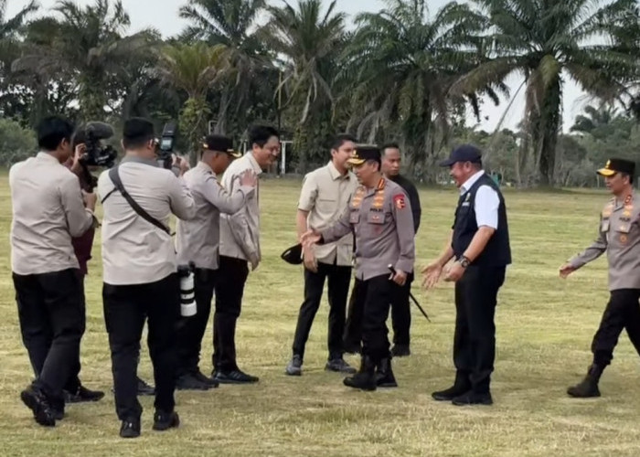 Bupati  Ogan Ilir  Sambut Kunker Kapolri , Lakukan Penanaman Perdana Jagung