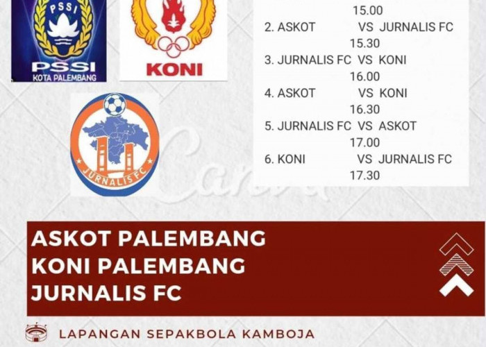 Hari ini Trofeo Match KONI Palembang Digelar