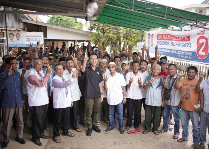 Muchendi Sambangi Desa Pangkalan, Bulatkan Tekad Menangkan MURI 