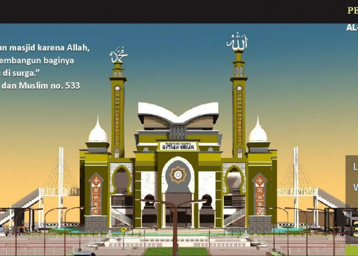 Pondok Pesantren Ittifaqiah Bangun Masjid Terunik di Dunia, Seperti Apa ?