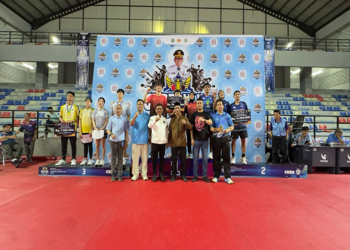 ONIC Juara Umum Kejurnas Tenis Meja Gubernur Banten Cup 2026