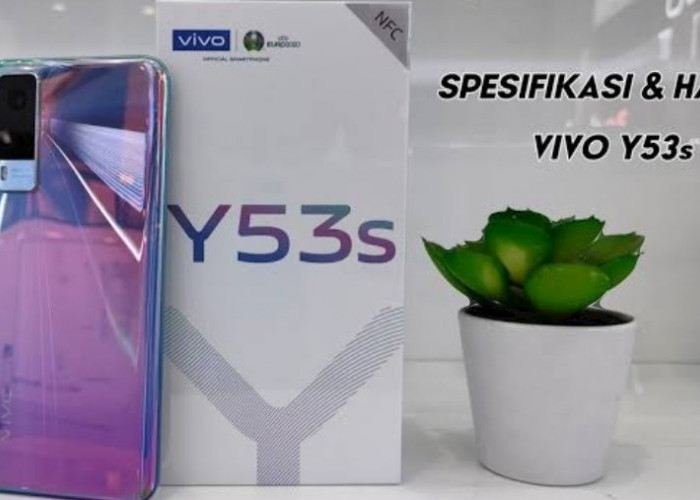 Vivo Y53s Dibekali Kamera Utama 64 MP dengan Fast Charging 33 Watt, ini Harganya