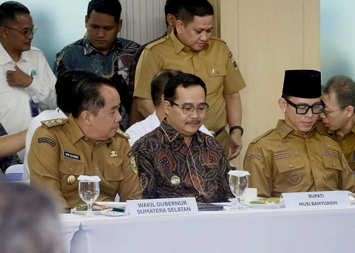 Wabup Muba Hadiri Rakor Pengendalian Karhutla, Menteri LH Sampaikan Jumlah Titik Panas