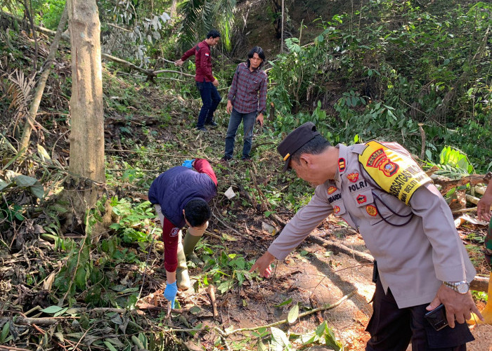 Warga Durian Remuk Temukan Kerangka Manusia