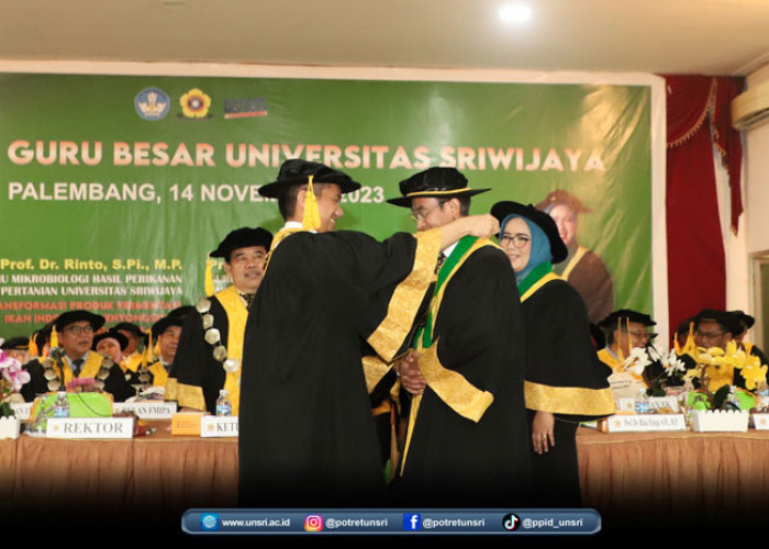 Unsri Tambah 2 Guru Besar, ini Namanya